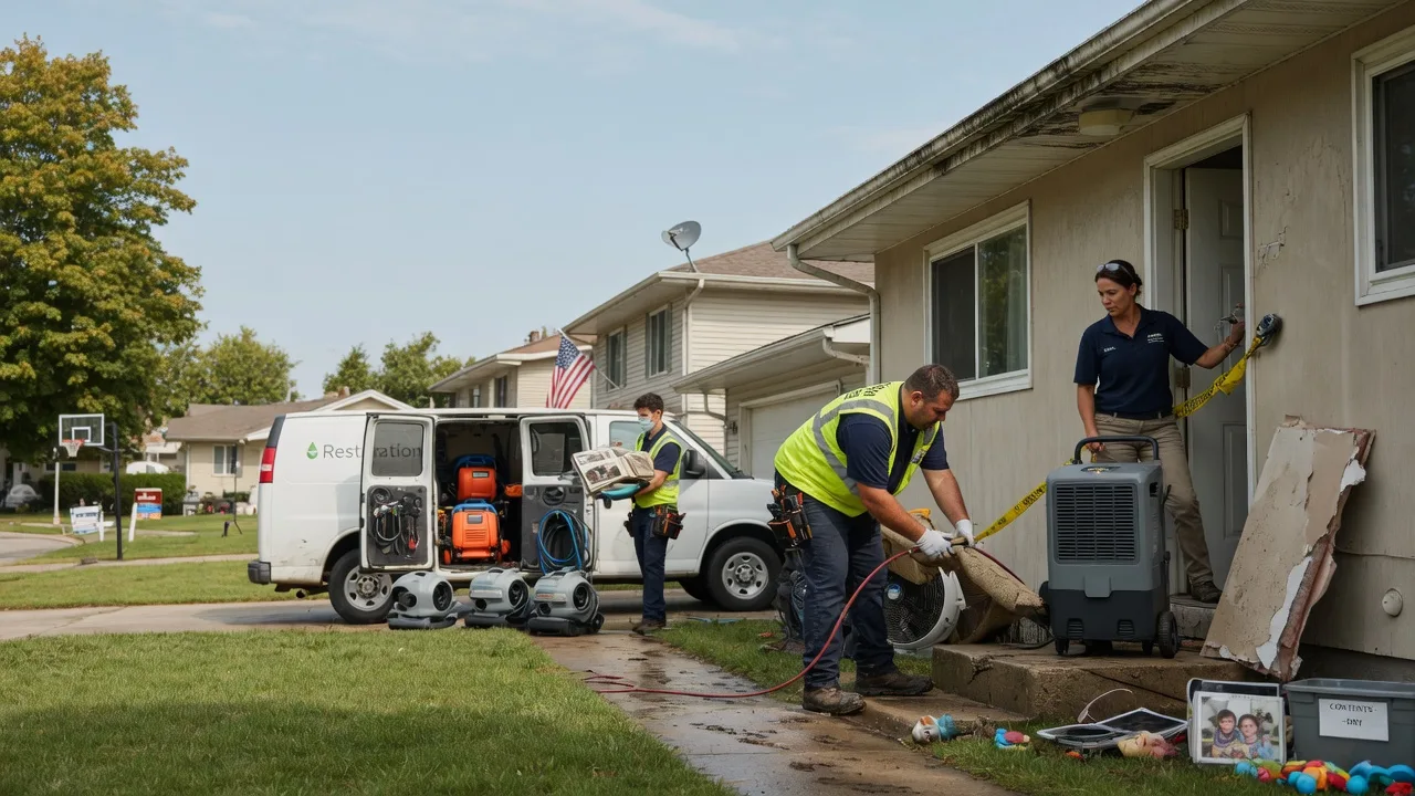 Water Damage Restoration in London Mills, IL near me